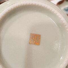 0528-130 青藍　金彩　小鉢の画像