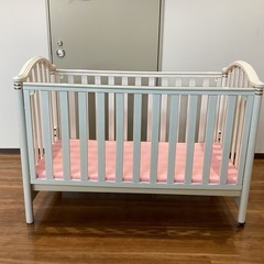 ベビーベッド【町田市再生家具】　250602