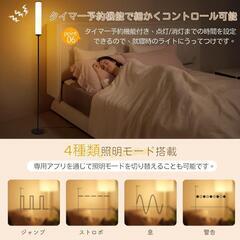 SHANHE フロアライト スマート操作・無段階調光調色・省エネの画像