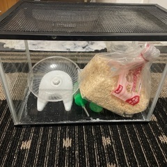 水槽　２個セット　ハムスター　小動物の画像