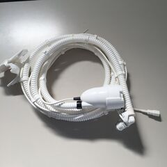 ○風呂水給水ホース 全長約4ｍ程度 ふろ水 残り湯利用 洗濯機 動作未確認（NF250528）360-463の画像
