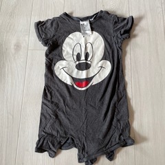 H&M　ミッキーマウス　ロンパース