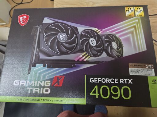 【最終値下げ！】GeForce RTX 4090 Gaming X Trio グラフィックボード GeForce RTX 4090 GAMING X TRIO 24G [GeForce RTX