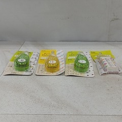 八5328《未使用品》PLUS  プラス　プチデコラッシュ3種類　ひょっこりパンダ　細幅ライン  コラージュ1   細幅ラインあしあと　専用消しゴム  1個　計4個セットの画像