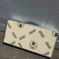 キャンプ　コールマン　折りたたみテーブルの画像