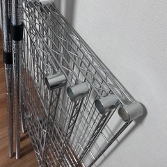 受け渡し予定者決定　　銀ラック　　収納棚　の画像