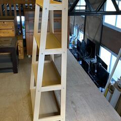 【美品】木製ラック　ナチュラルテイスト　仙台市内配送相談可の画像