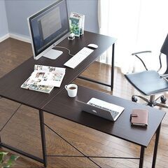 パソコンデスク L字型[100-DESKH011] サンワダイレクト