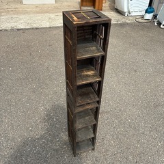収納家具　スリム　小物　飾り棚　アンティーク
