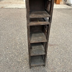 収納家具　スリム　小物　飾り棚　アンティークの画像