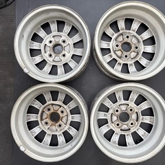 スズキ ラパン 13インチ シルバー 4本の画像