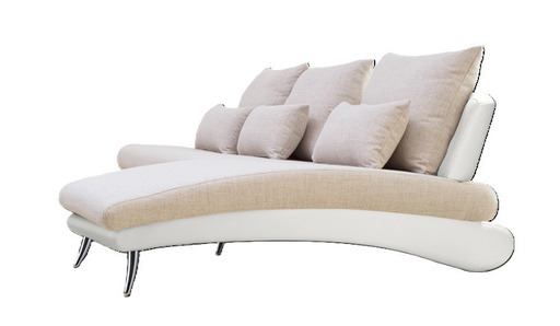 ソファセットM クルーゼロスタンダード グレージュ×ホワイト シェーズロング 3人掛け CREWS