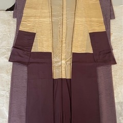 レトロ　和光の着物と羽織のセットの画像
