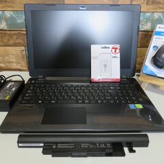美品！限定1台◇ゲーミングノートPC◇最新windows11搭載◇快適！高速起動&webカメラ付き◇爆速新品SSD+高性能core i5+GT840M◇VF-HE2/メモリ8GB/office/無線LAN/15.6型ワイドの画像