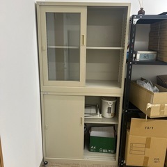 【長野市　引取限定】キャビネット二段