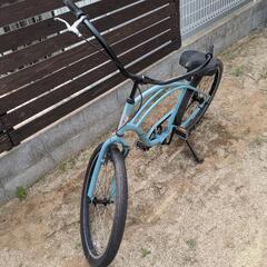 ビーチクルーザー　自転車の画像