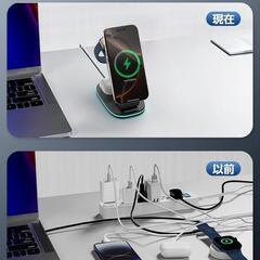 ワイヤレス充電器 Qi2 対応機器多数の画像