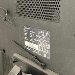 【トレファク高槻店】安心の１年間保証！取りに来られる方限定！SHARP（シャープ）55インチ　4K有機ELテレビのご紹介です！の画像