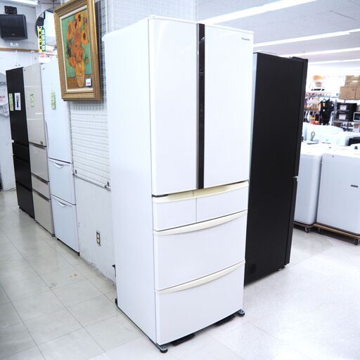 【値下げしました！】Panasonic/パナソニック 6ドア冷蔵庫 455L NR-FV46V-H 2015年製【ユーズドユーズ名古屋天白店】J1195 値下げしました！】Panasonic/パナソニック 6ドア冷蔵庫 455L NR