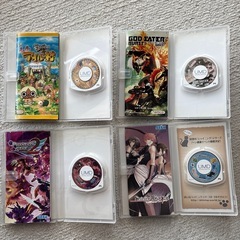 PSPソフト☆4本セットの画像