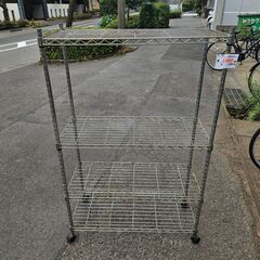 リサイクルショップどりーむ天保山店　No2567　メタルラック　...