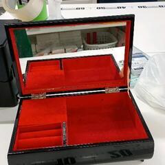0528-160 鏡付き オルゴール　昭和レトロの画像