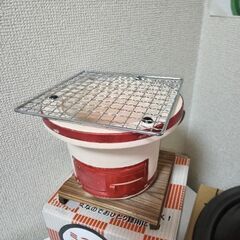 新品未使用　ミニ七輪　と　たち吉　高級タジン鍋　匠なペア売りの画像