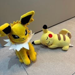 ポケモン ぬいぐるみ 2点セットの画像