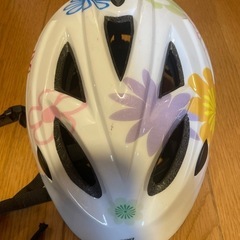 自転車 ヘルメット 女の子 かわいい花柄