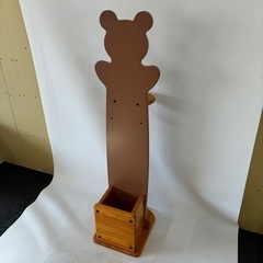 森のサーカス ハンガーラック 木製の画像