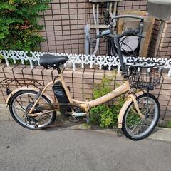 電動アシスト自転車  折りたたみ自転車 お話中の画像