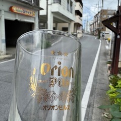 オリオンビールコップ小さめ
