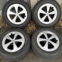 30プリウス 純正ホイール ダンロップ 195/65R15 夏タ...