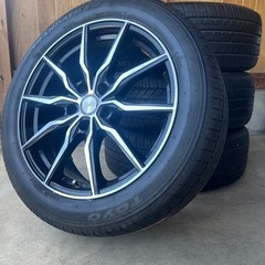 中古タイヤアルミセット履き替え無料235/50R18 97V ト...
