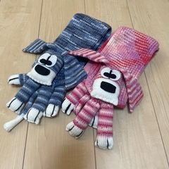 マフラー　手編み　