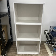 【長野市　引取限定】3段カラーボックス