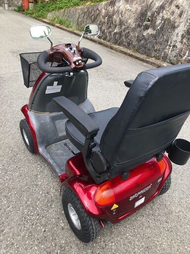 ☆彡 バッテリー保証付き!!!セニアカーのロールスロイス!!ショップライダー製・電動車いす・車椅子・セニアカー・バッテリー新品!!!介
