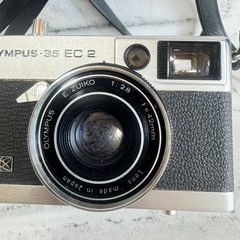 P482 ケース付 OLYMPUS･35 EC2/オリンパス コンパクトフィルムカメラ E.ZUIKO 1:2･8 f=42mm SEIKO-ESFの画像