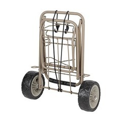【新品】キャプテンスタッグ キャリー カーキ トーランド FDコンテナ用キャリー  アウトドア キャンプ BBQの画像
