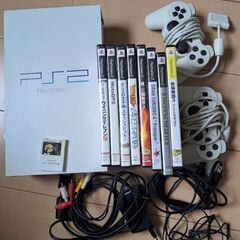 ｢引き渡し準備中｣　PS2本体と写真にあるもの