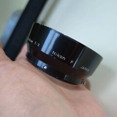 nikon Fマーク　ピン付きフード　5cm f2