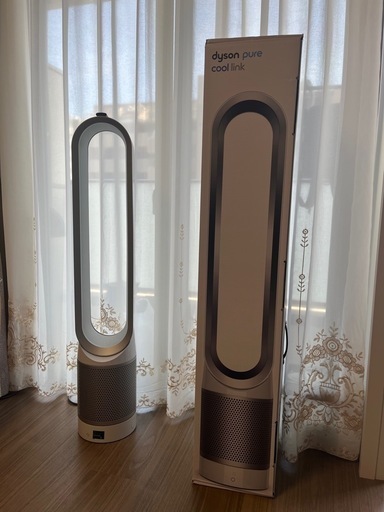 【美品】ダイソン 空気清浄機能付タワーファン TP03 WS