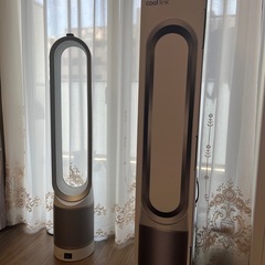 【美品】ダイソン 空気清浄機能付タワーファン TP03 WS