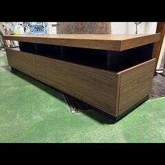 札幌限定配送/お引き取り可◆大川家具◆福山工芸◆テレビボード/ロ...