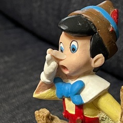 ピノキオ 置物 陶器 オブジェ インテリア ディズニーの画像