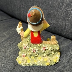 ピノキオ 置物 陶器 オブジェ インテリア ディズニーの画像