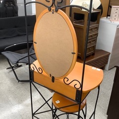 鏡台 椅子付きの画像