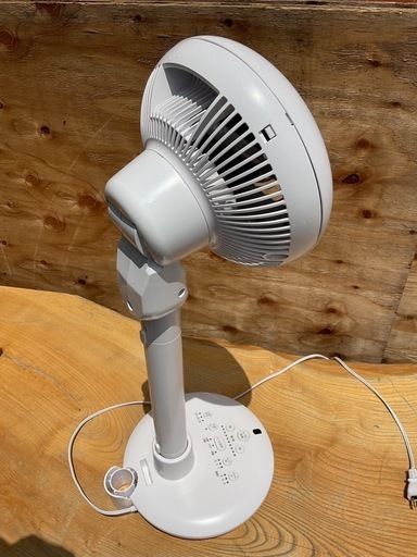 サーキュレーター dc 静音 アイリスオーヤマ サーキュレータ―扇風機 扇風機 小型 おしゃれ 省エネ 衣類乾燥 送風 換気 STF-DC15TC-W