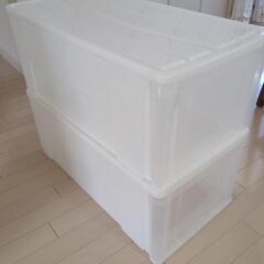 押入れケース　2個の画像