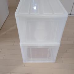 押入れケース　2個